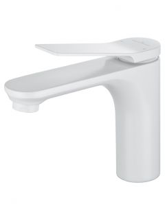 Смеситель для раковины Wonzon & Woghand WW-XH-010-MW белый матовый